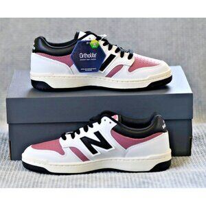 New! Size: 6 Women/4.5 Men  | New Balance 480 V1 | Color: White/Rosewood/Black